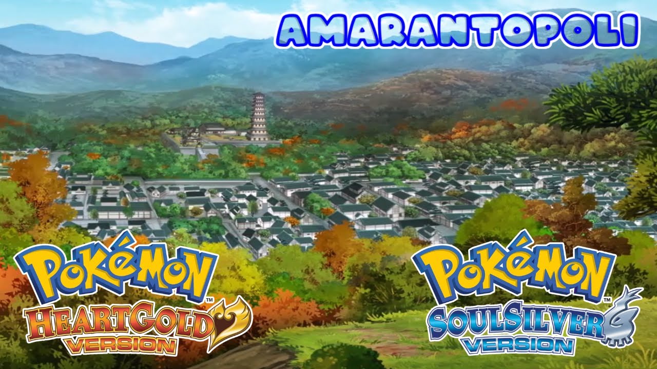 Pokémon HeartGold & SoulSilver – Amarantopoli (Extended HQ)