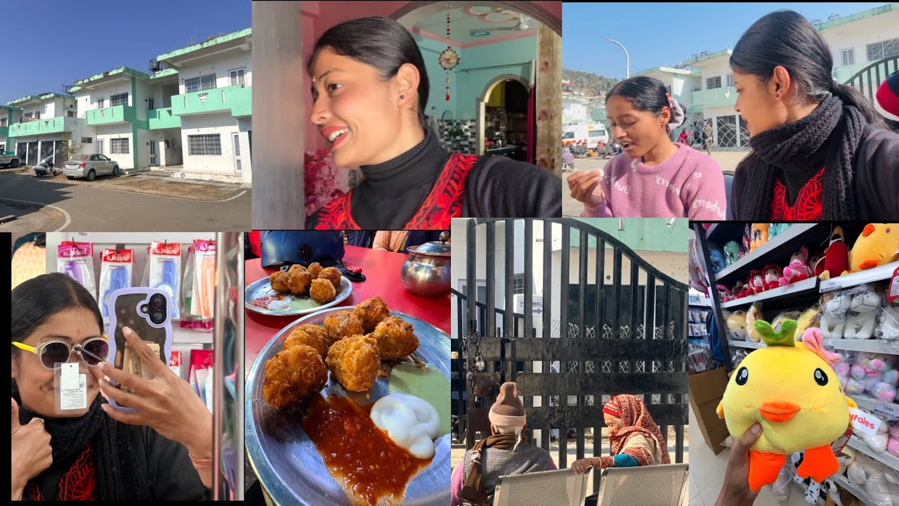 आज  जाना पड़ा Military Hospital 🏥 Uske Bad nikl gye Ghumne 🌸#vlogs #pithoragarhcity 