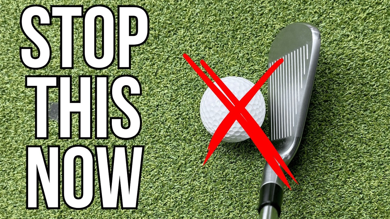 Stop Hitting at the Ball!!! Do This Instead