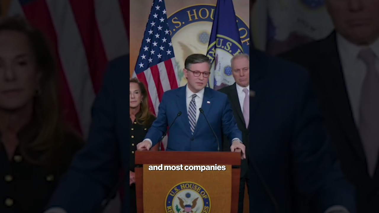 Mike Johnson backs ban on lawmakers having sex with staffers after explosive Post report #shorts