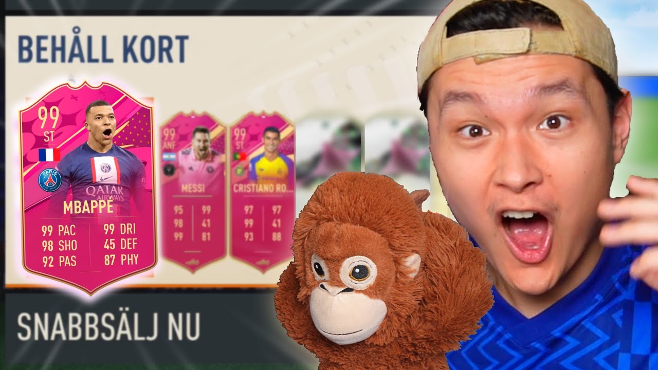 Min B&Auml;STA och SISTA FIFA Pack opening...