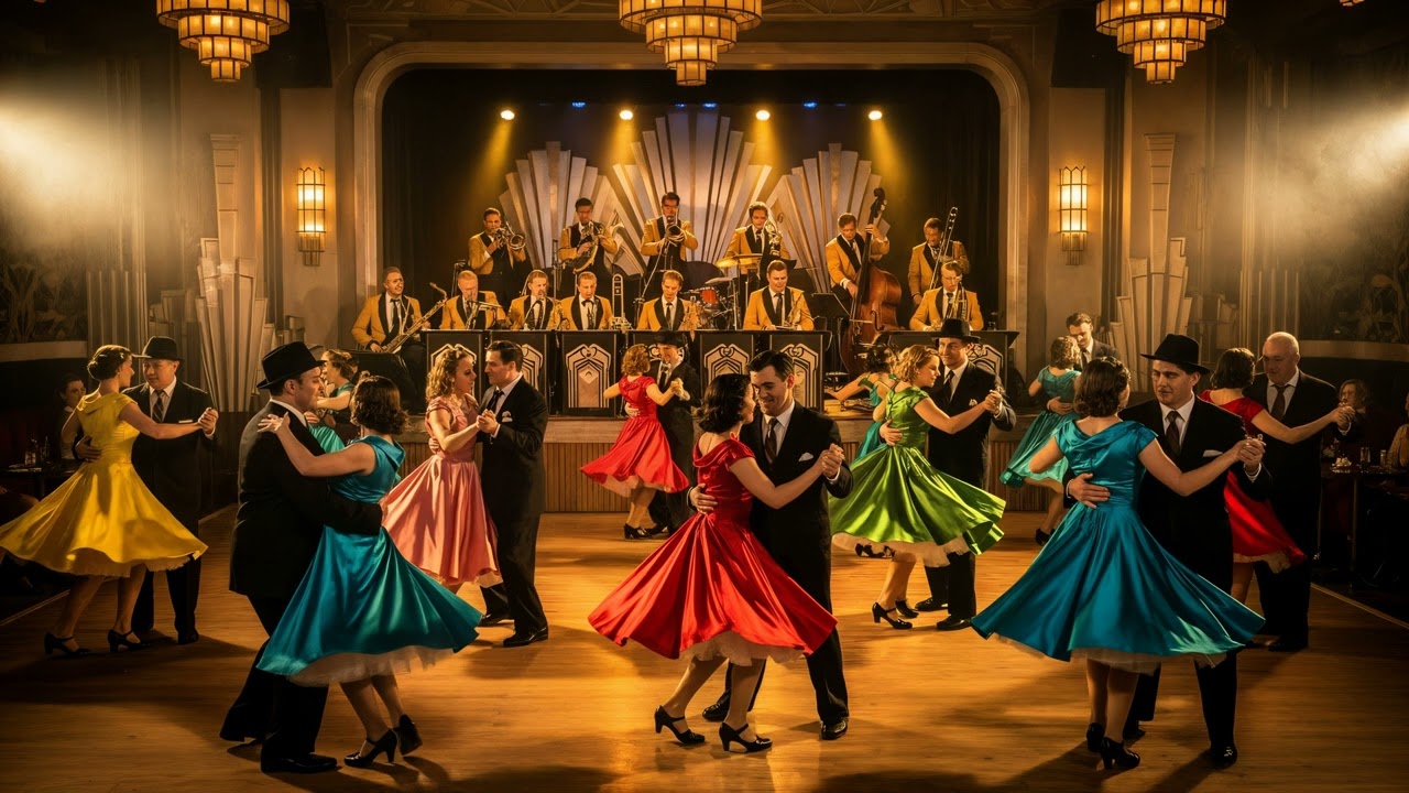 Big Band Swing Music - Dance All Night &ndash; 1940s Swing Jazz Song | Big Band Dance Music