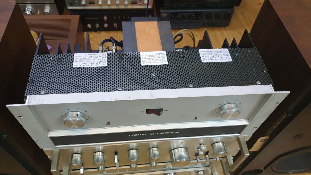 TEST CỤC POWER MỸ CROWN DC 300A,CÔNG SUẤT 1200W,20 SÒ MOTOROLA