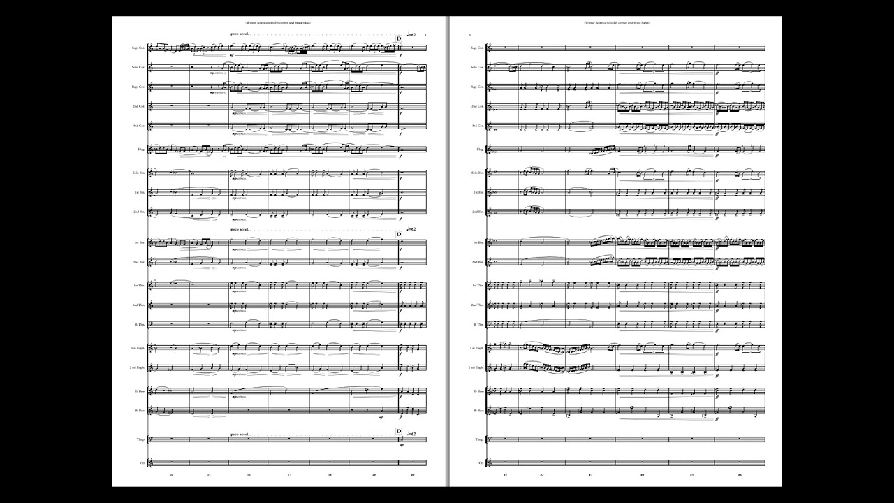 Winter Solstice (Eb Soprano Cornet Solo) - Stig Nordhagen. Available for Brass Band, Grade 5