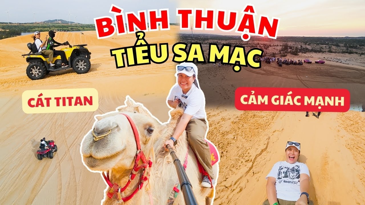 Du Lịch Bàu Trắng Bình Thuận: Lạc Vào Tiểu Sa Mạc, Xe Địa Hình ATV Cảm Giác Mạnh, Trượt Cát Yomost