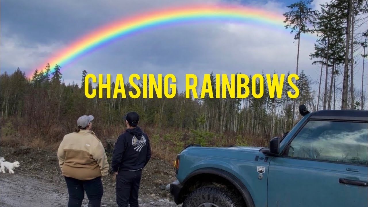 Chasing Rainbows and rivers  on Vancouver Island 