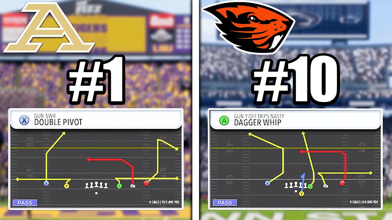 The 10 BEST PLAYS In College Football 26!