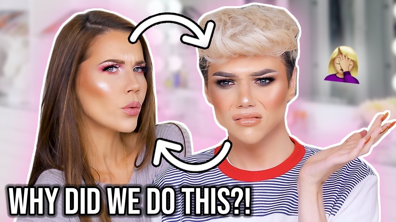 SWAPPING MAKEUP BAGS WITH TATI WESTBROOK! | Thomas Halbert