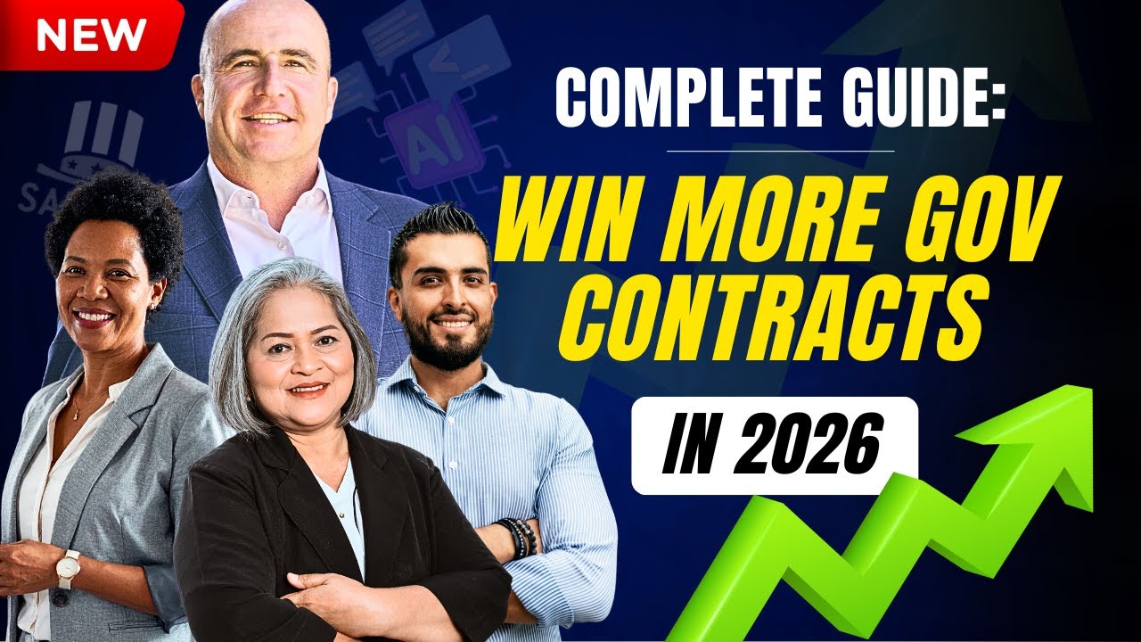 2026 NEW GUIDE: How To Win More Million Dollar Government Contracts in 2026