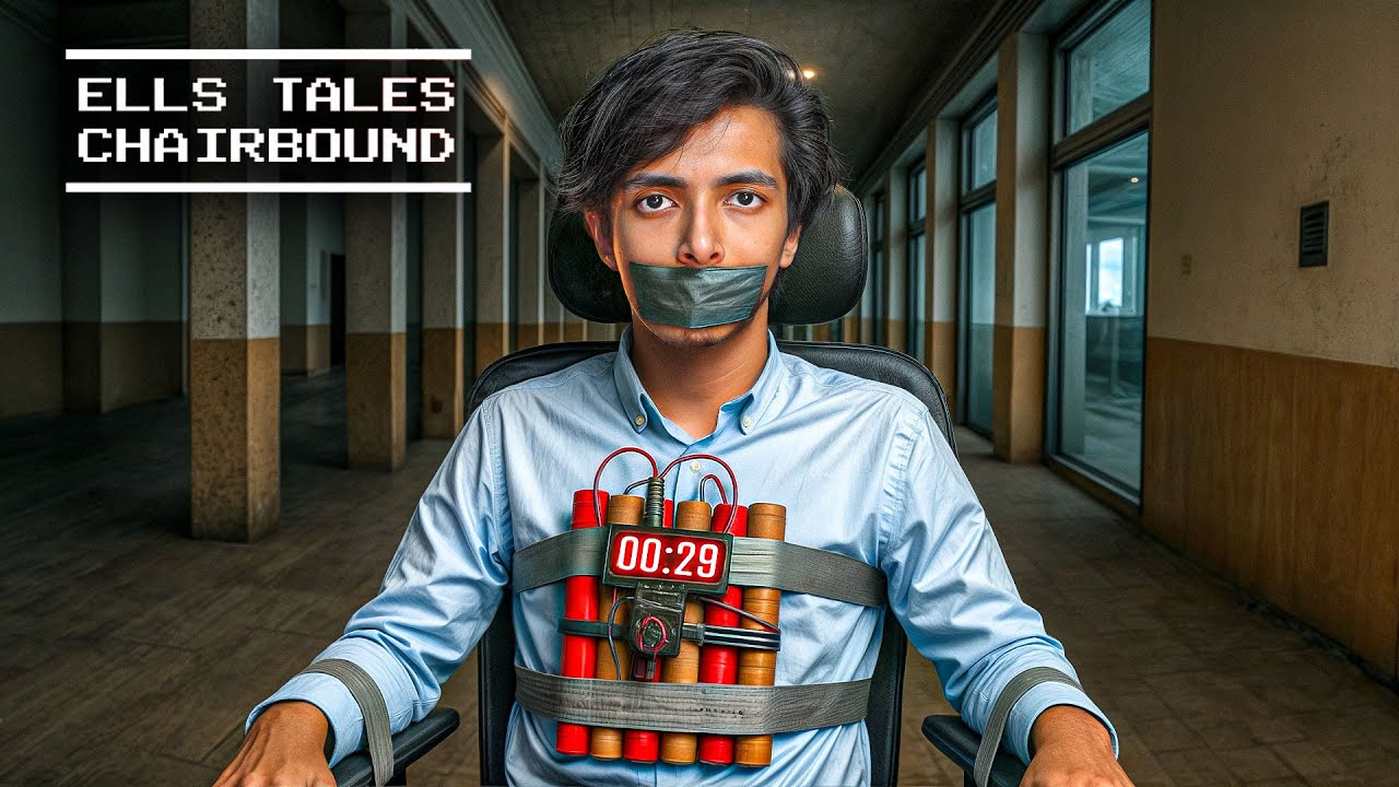TIED TO A CHAIR WITH A BOMB! | Ells Tales: Chairbound