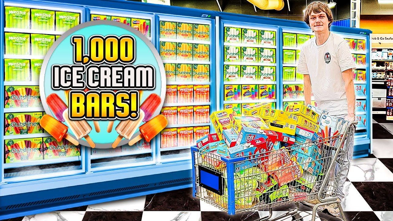 Giving Away 1,000 Ice Cream Bars To The Homeless!
