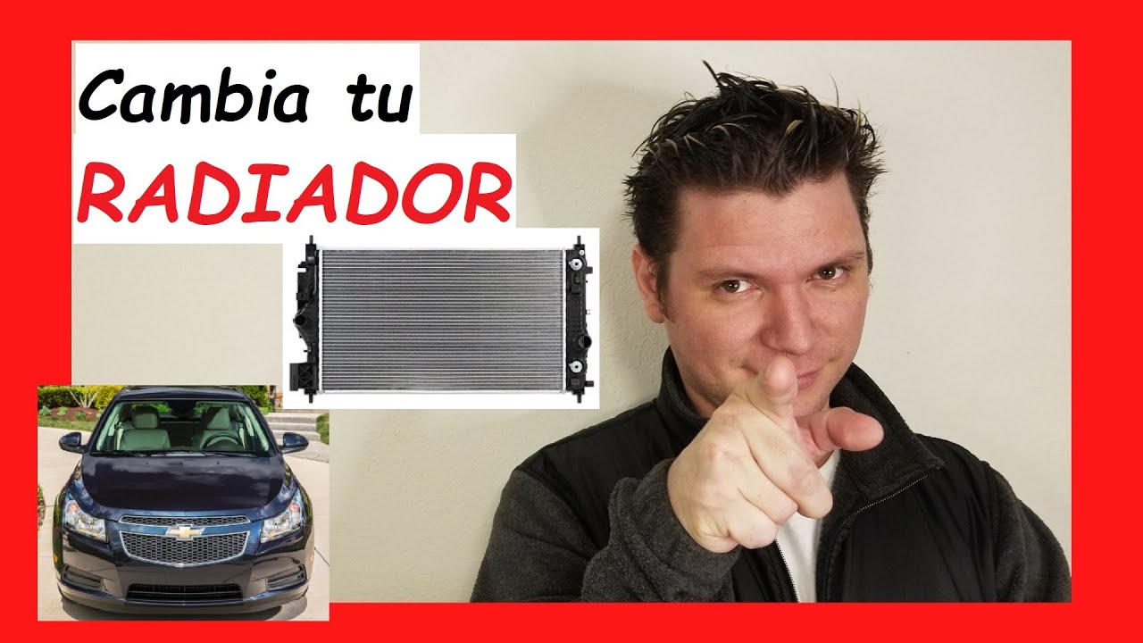 😎 REPARACION de RADIADOR de Cruze como desmontarlo y montarlo | CHEVY Cruze 2011 2012 2013 2014 2015