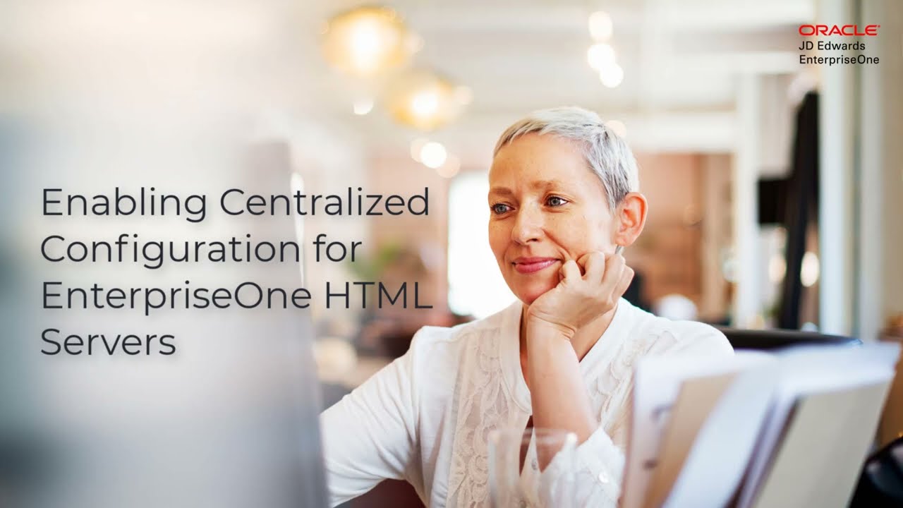 Enabling Centralized Configuration for HTML Servers