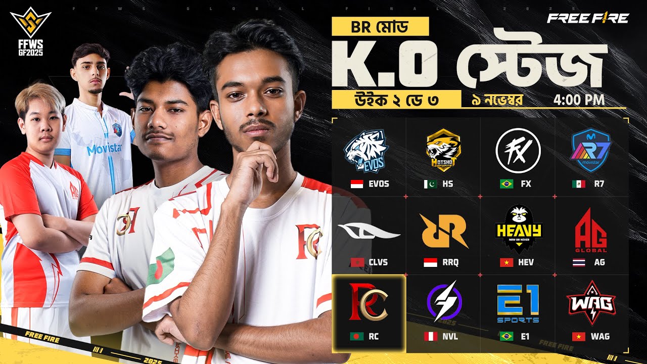 Knockout Stage &ndash; Day 6: Group B vs C | FFWS Global Finals 2025