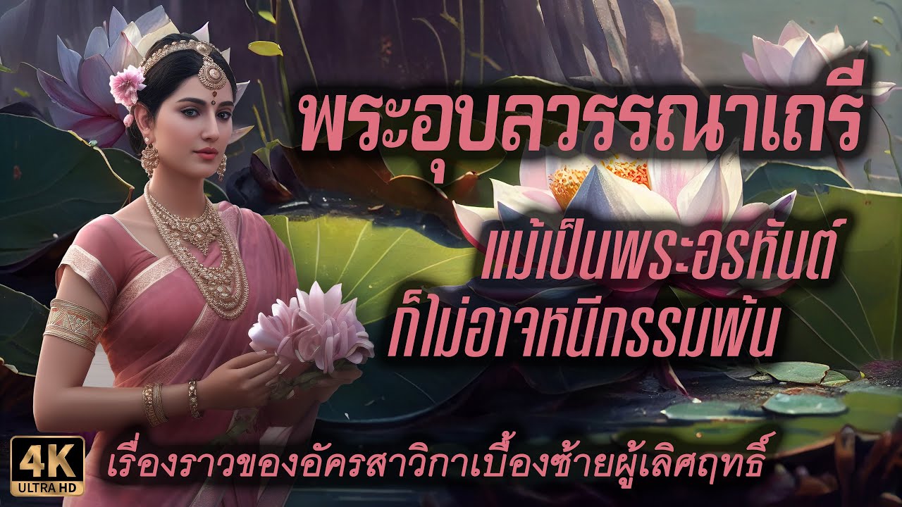 พระนางอุบลวรรณาเถรี  อัครสาวิกาเบื้องซ้าย | แม้เป็นพระอรหันต์ผู้เลิศฤทธิ์...ก็มิอาจหนีกรรมพ้น