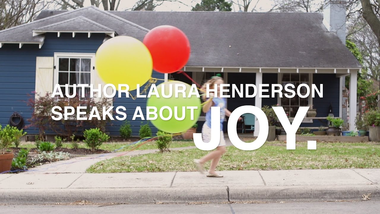 Author Laura Henderson Speaks on Joy | Knookderdoodle Series