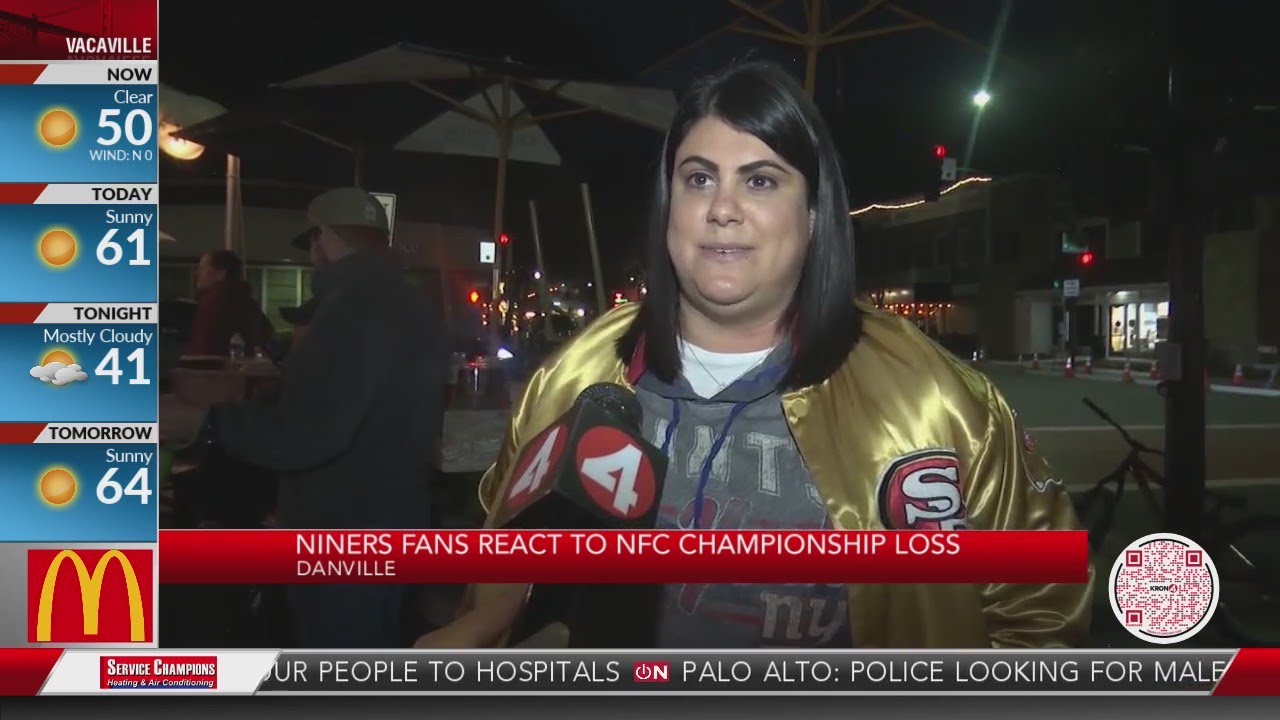 49ers fans in East Bay react to NFC Championship loss
