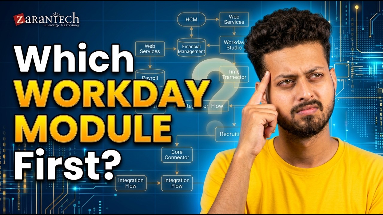 Which Workday Modules Should Freshers Learn First | ZaranTech