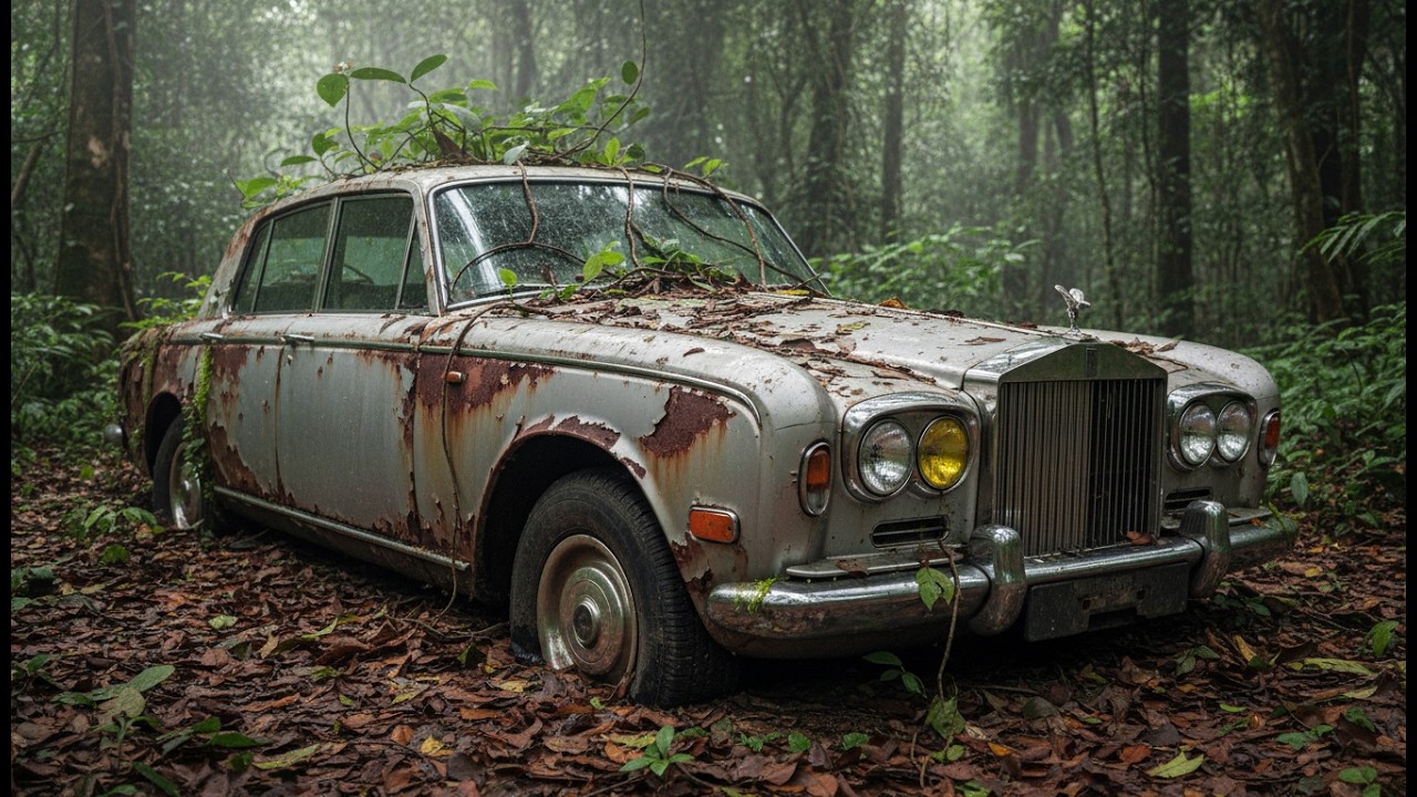 ASMR Car Restoration! Full Restoration of Rolls-Royce Silver Shadow 1972  4k Even If You're Beginner