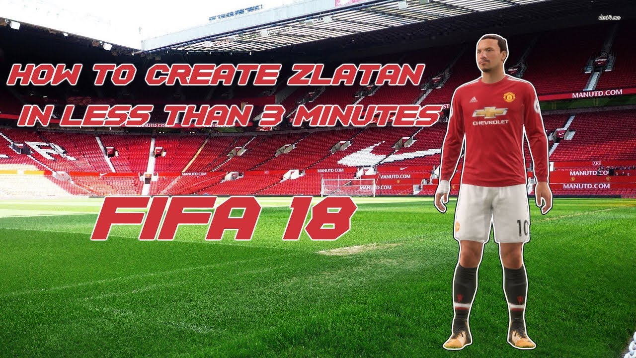 How To Make Zlatan Ibrahimovich in FIFA 18 create player mode || Creator Challange FIFA 18||