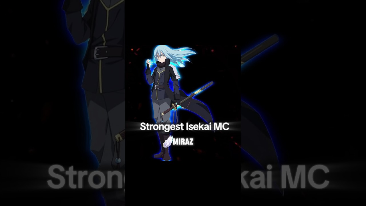 Rimuru Tempest Strongest Isekai Character  | Demon Lord Slime Edit 