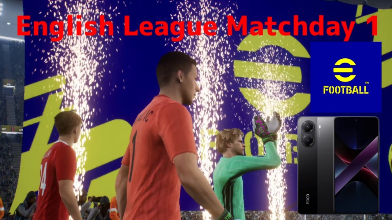 e Football my league English League Matchday 1  2K60fps