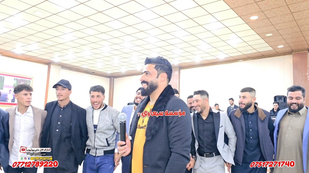 دك الحواجب تاتو😉❗️الفنان خضر المطواحي🎤العازف انوشي الدليم🥁🎺حفلة دهوك زواج ابراهيم الحبيطي🎉💯