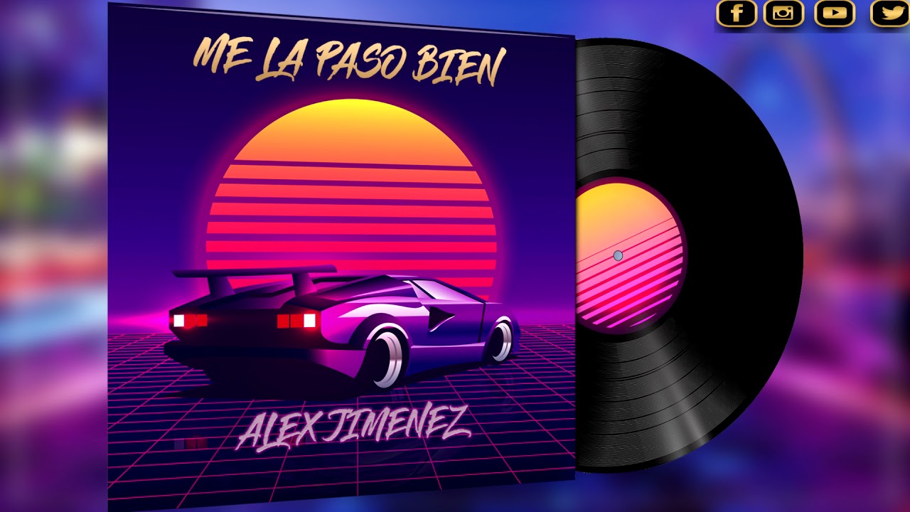 Me la paso bien - Alex Jim&eacute;nez ( Audio oficial)