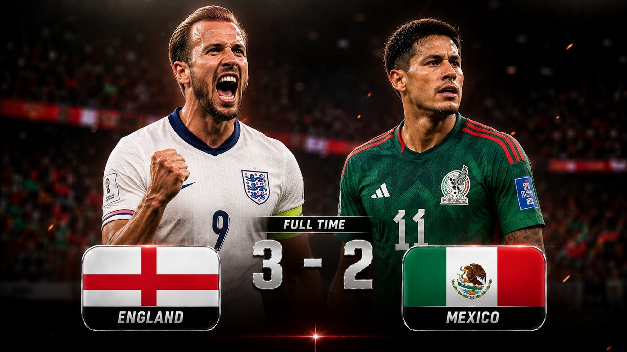 Highlights | England 3-2 Mexico | FIFA World Cup 2026&trade;