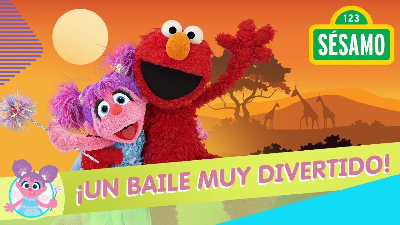 Plaza Sésamo: Elmo y Abby bailan como animales.
