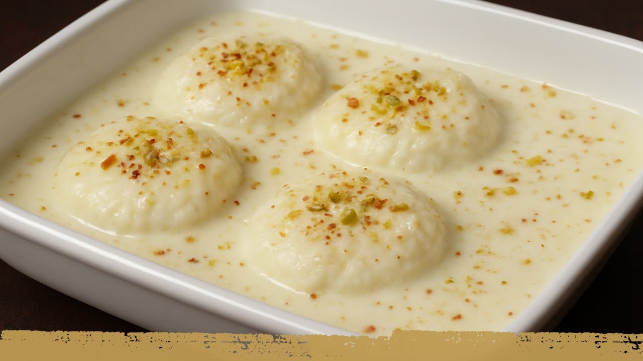 How to Make Super Soft, Melt-in-the-Mouth Ras Malai! || Eggless homemade ras malai the easy way