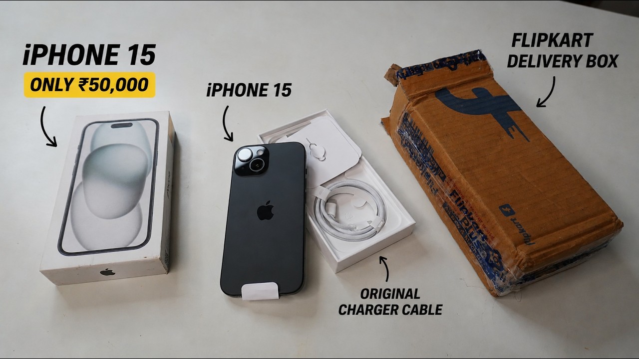 iPhone 15 at ₹50,000 in 2026 😱 Unboxing + Best Deal Under ₹50K!