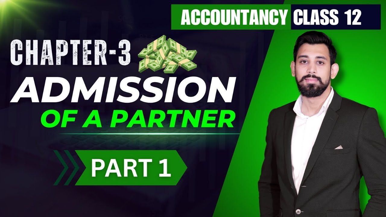 Admission of a partner | Basics of New Ratio in Easiest way  | Class 12 | Accountancy | Part 1