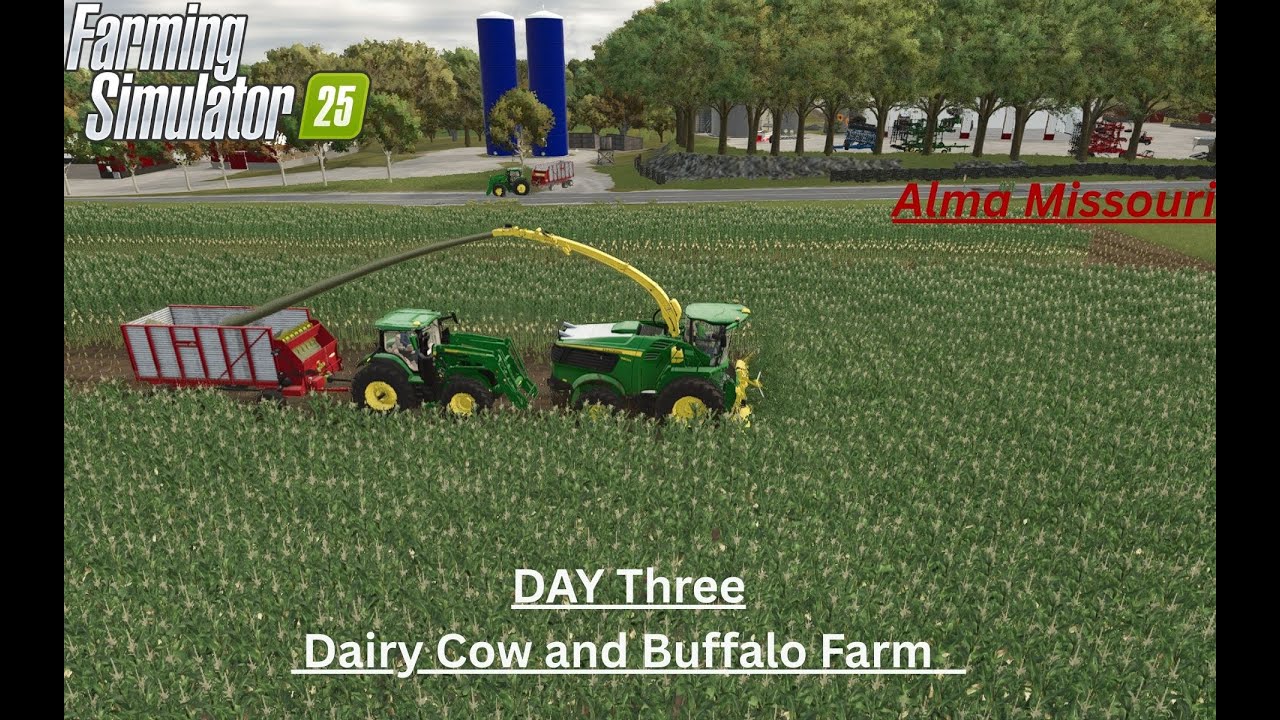 Alma Missouri Silage Harvest Roleplay Part 1 | FS25 Gameplay