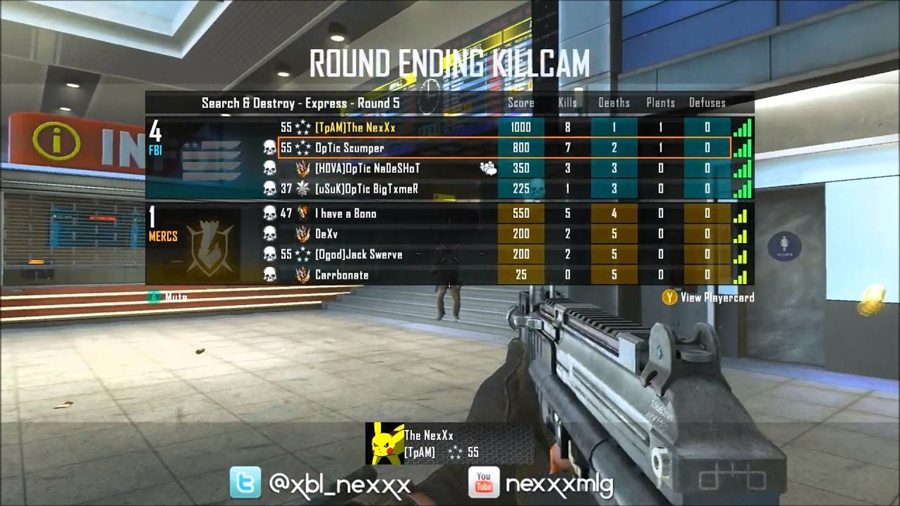 4v4 GB Match w/ NexXx & OpTic Gaming vs 3-0 Team