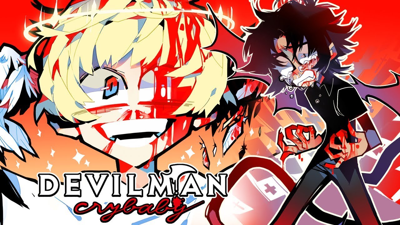 DEVILMAN CRYBABY POSTER (drawing... lineart? Read desc.)