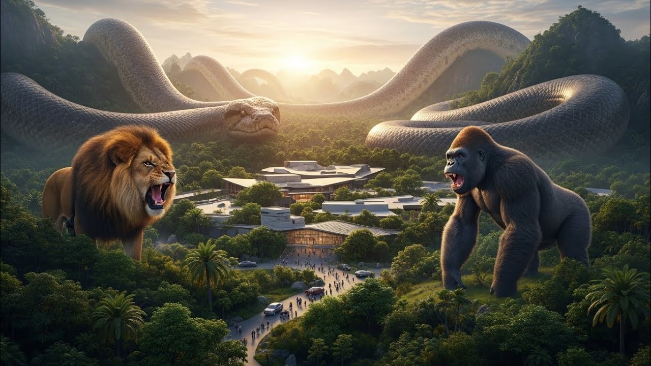 5000ft Anaconda Emerges | Titans of the Mega Zoo