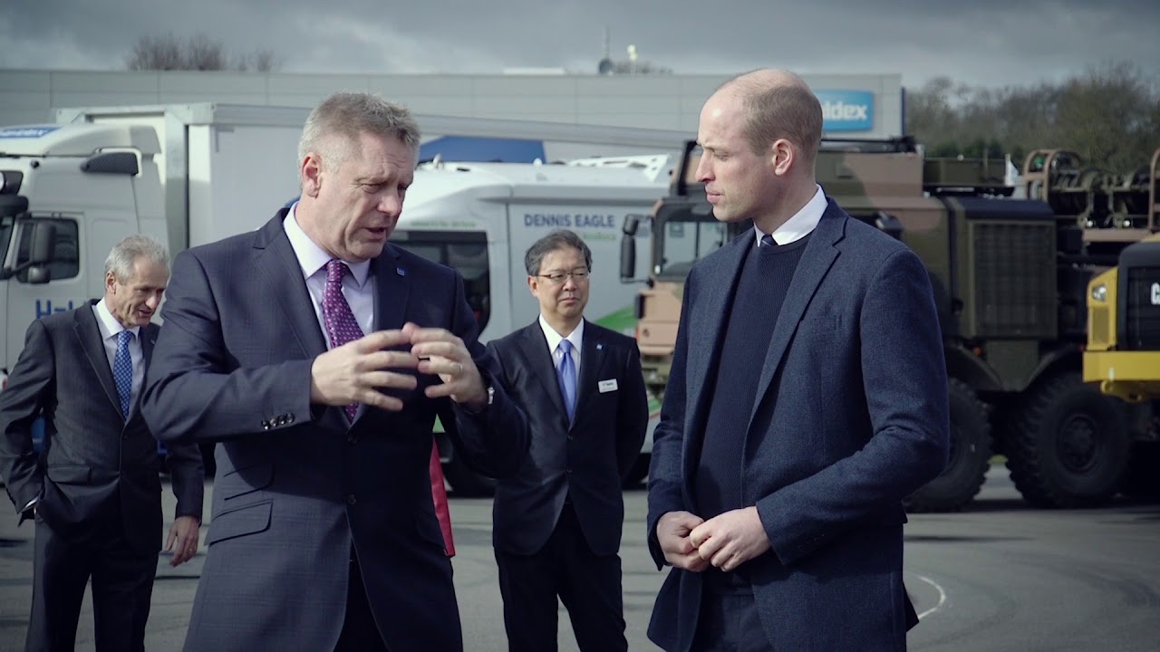 His Royal Highness The Duke of Cambridge Visit to MIRA Technology Park