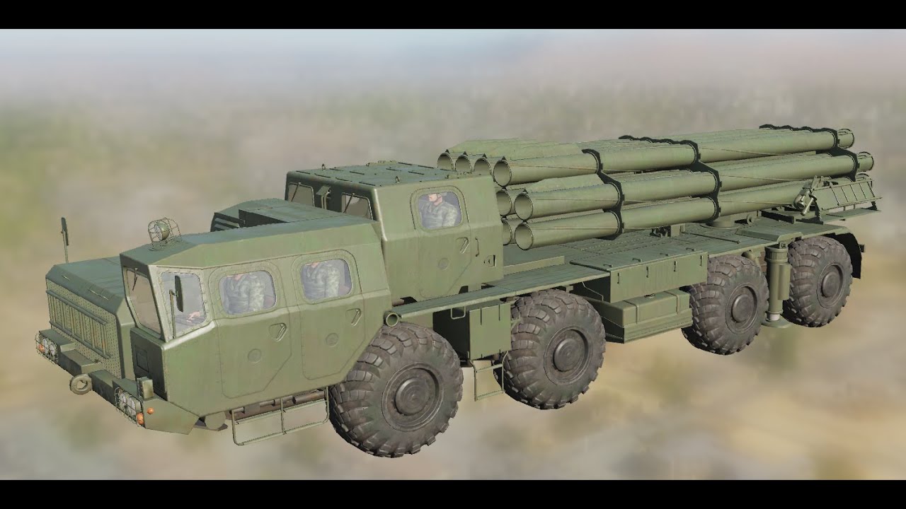 BM-30 Smertsch attack Airfield