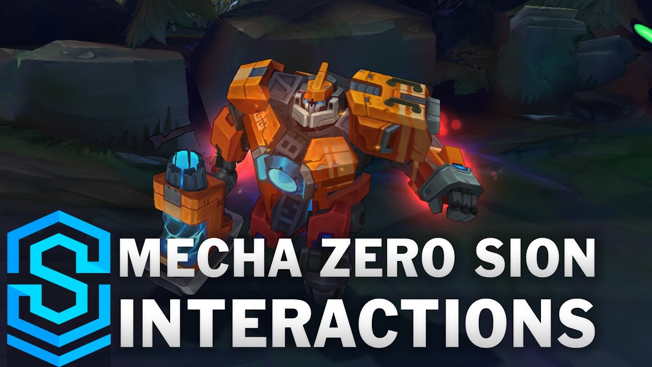 Mecha Zero Sion Special Interactions