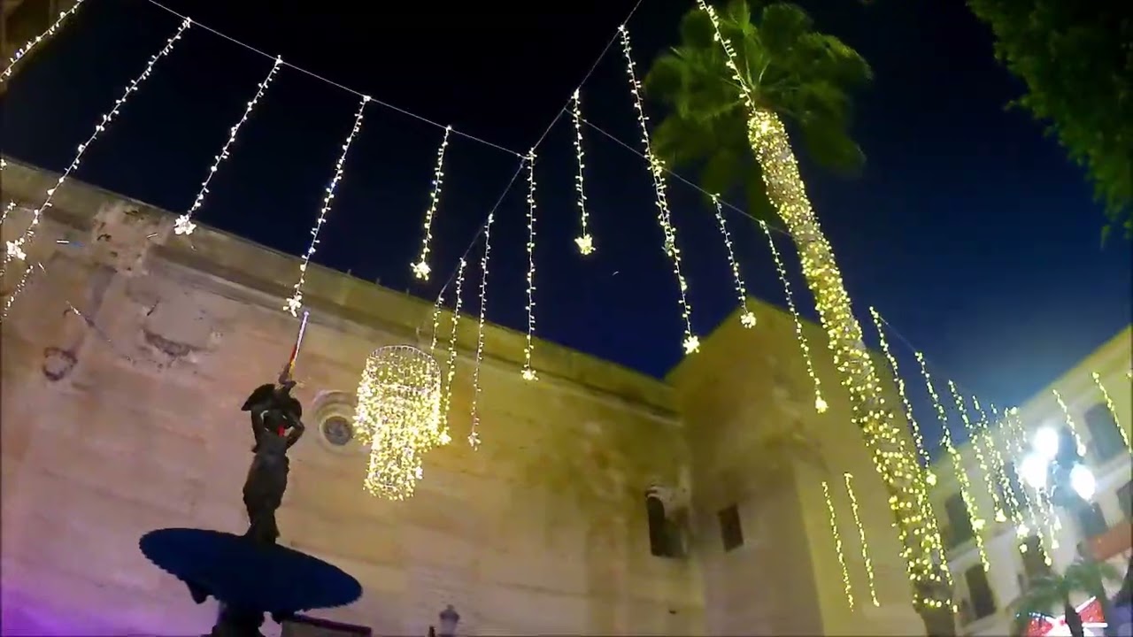 Vera | Municipio de Almer&iacute;a-Andaluc&iacute;a-Espa&ntilde;a en 4K | Christmas in Vera