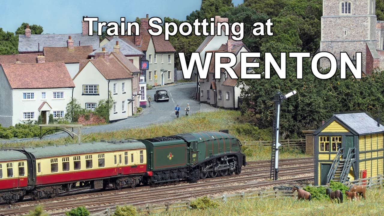 Train Spotting at Wrenton, my N Gauge model railway layout.
