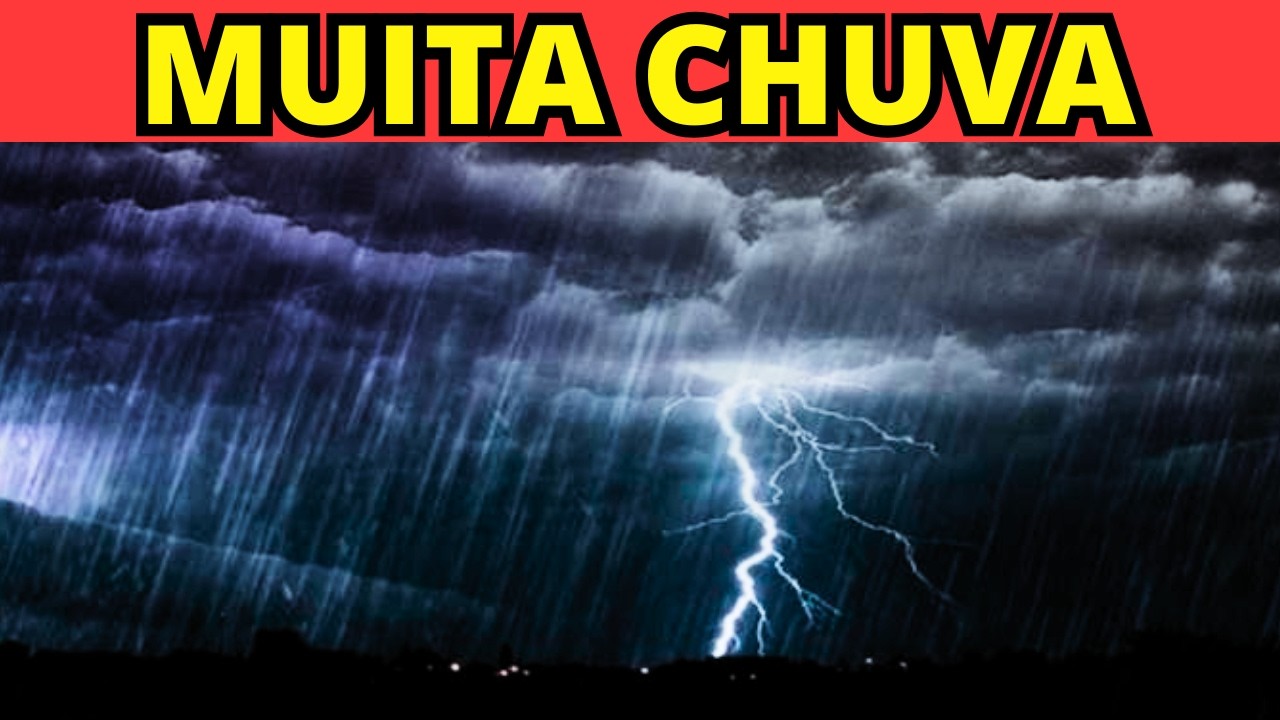 🚨ESTADO DE ATENÇÃO: SEGUEM AS CHUVAS INTENSAS NESTA QUINTA-FEIRA