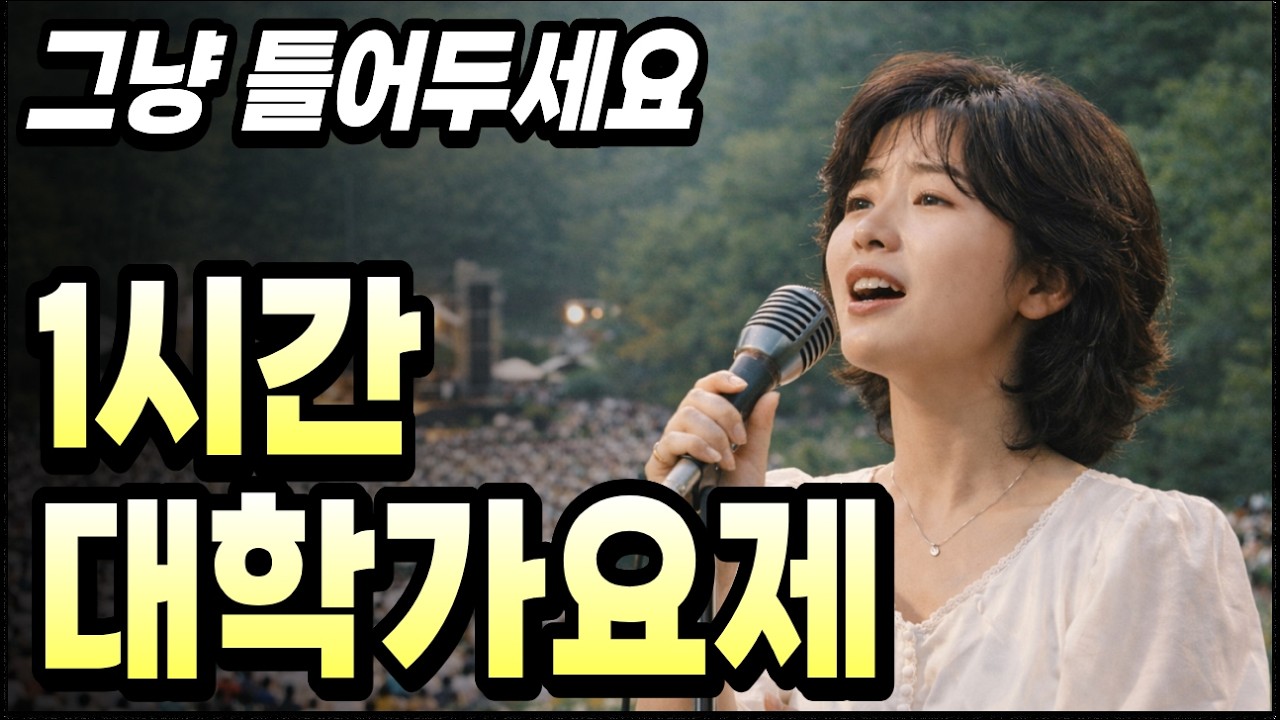 7080 가요메들리 1시간 l 대학가요제 l 그 시절 노래 #대중가요 #대학가요제 #8090
