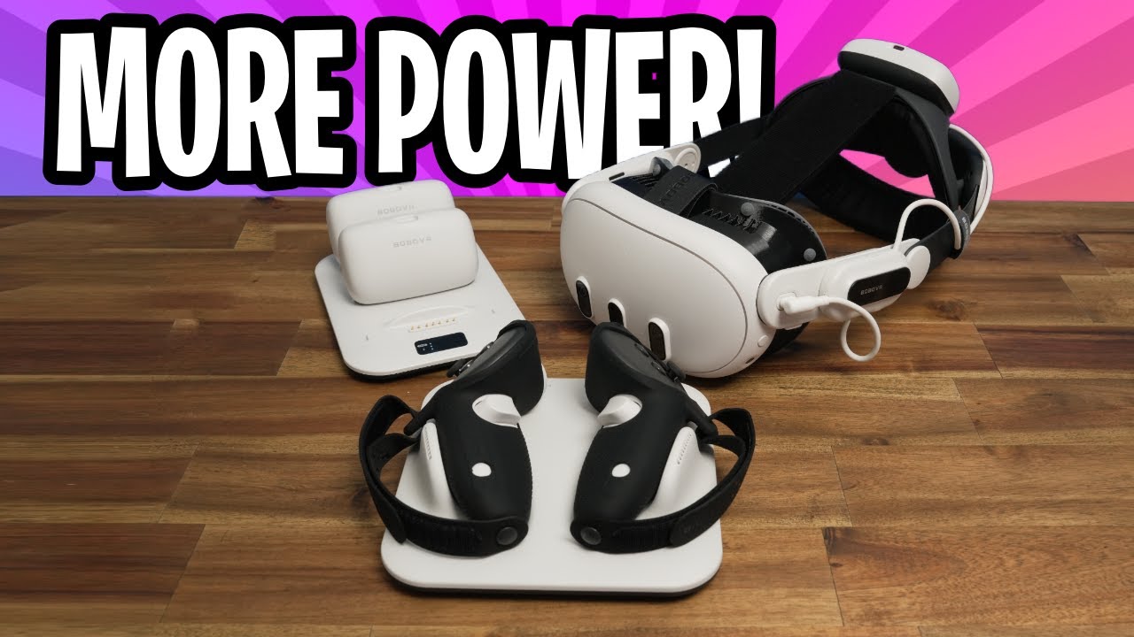NEW BOBOVR Charging Docks solve your Quest 3 battery charging issues!