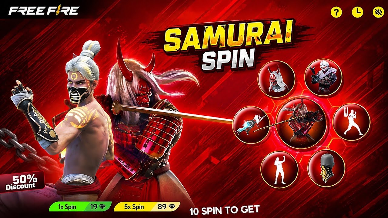 Zombie Samurai Bundle Return 🥳💥 | Golden Shade Bundle Return | Ff Upcoming Event | Ff New Event 