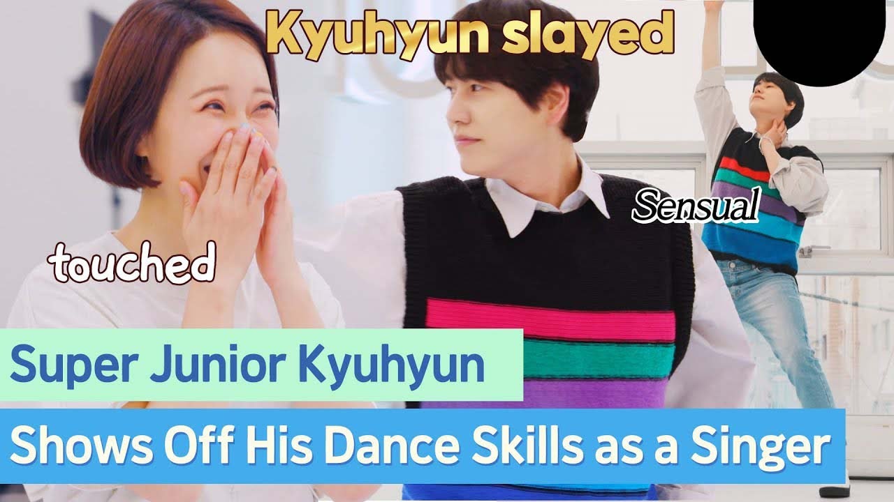Kyuhyun shows his high-level on-beat dance #superjunior | JTBC 210518