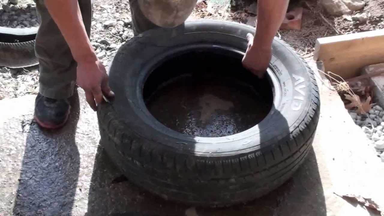 Cheap tire cutter By Adam Johnson