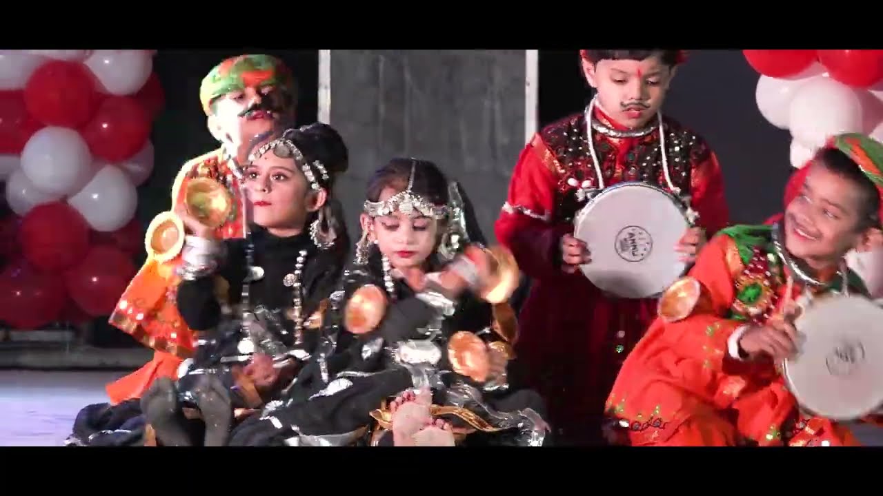 RAJASTHANI DANCE | ABHIVYAKTI 2022 | Annual Function Kids Performance | LOFTY WELL