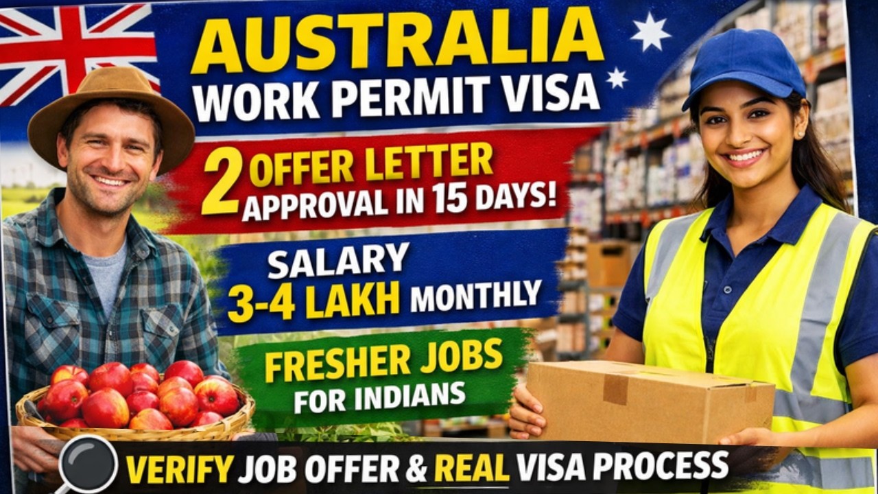 Australia 🇦🇺 4 Year Work Visa 2026 | offer Letter in 15 Days ? Reality ? Full Process Explained
